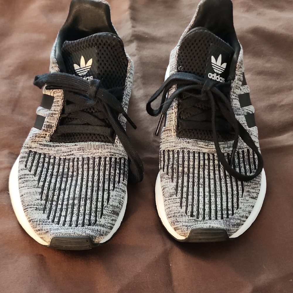 Adidas  Black and Gray Sneakers